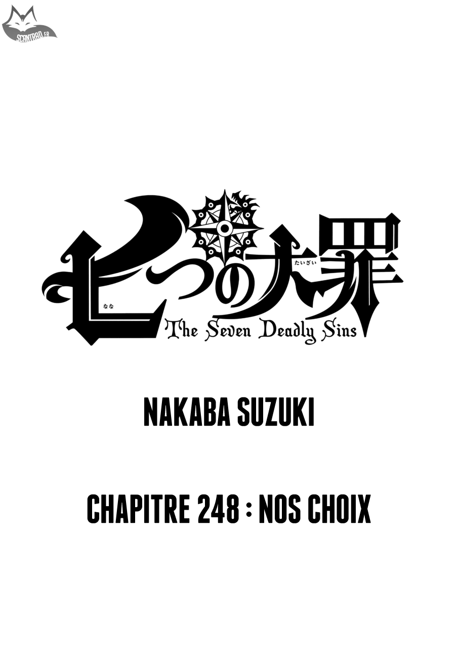 Nanatsu No Taizai: Chapter 249 - Page 1